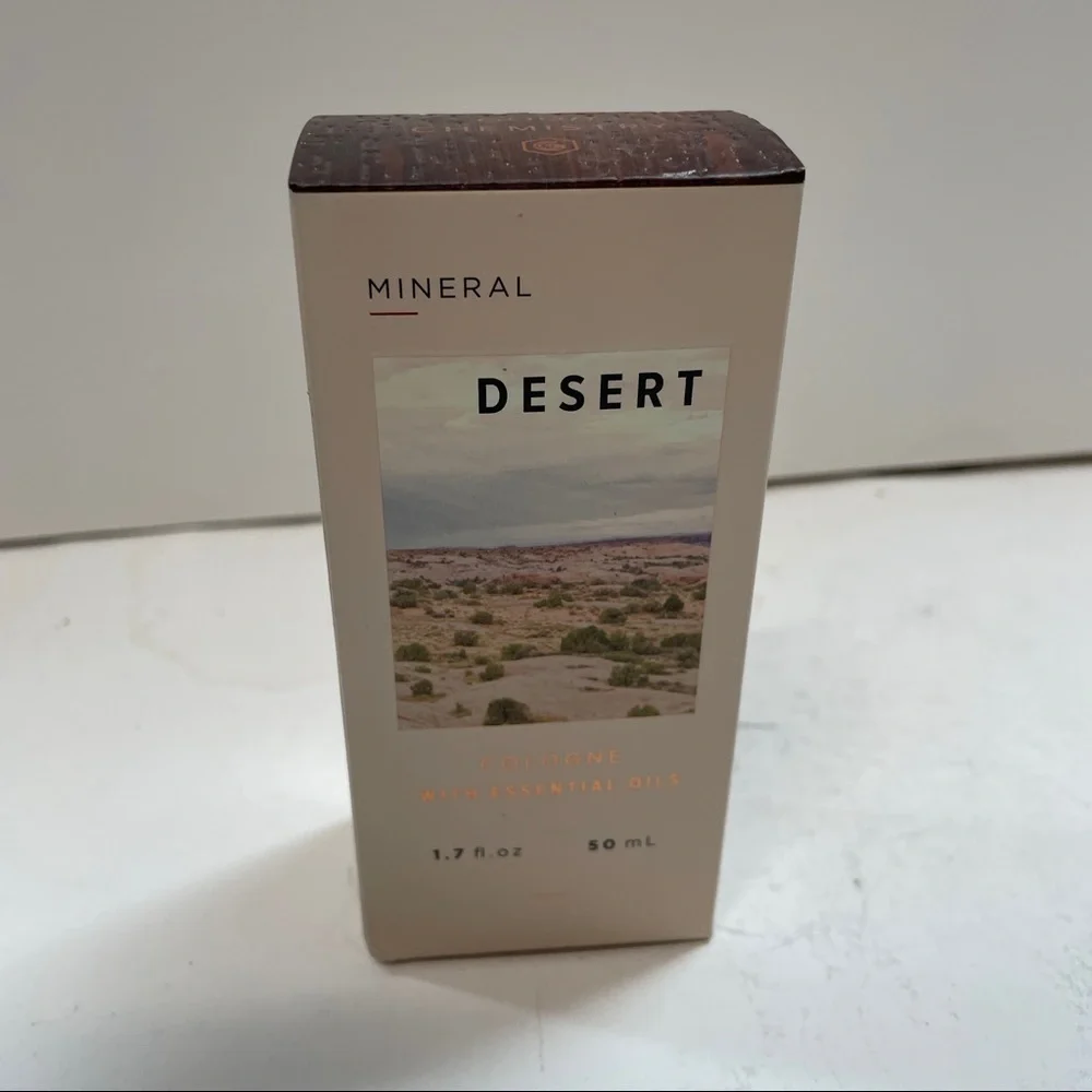 Good Chemistry Mineral Desert Cologne Essential Oils 1.7 OZ Spray